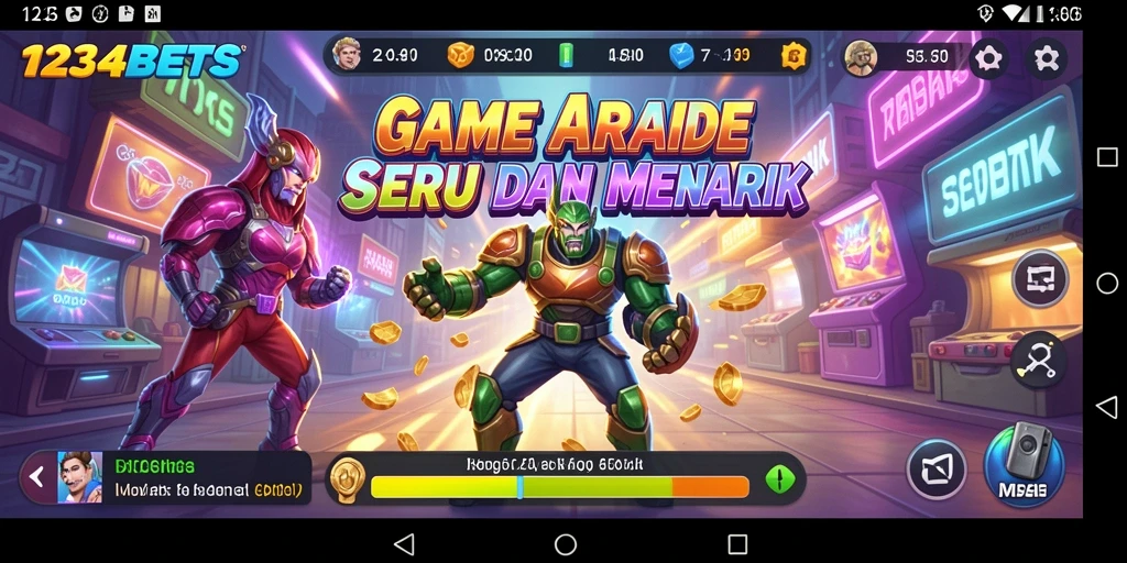 Tampilan gameplay seru di 1234BETS, penuh tantangan dan keseruan.