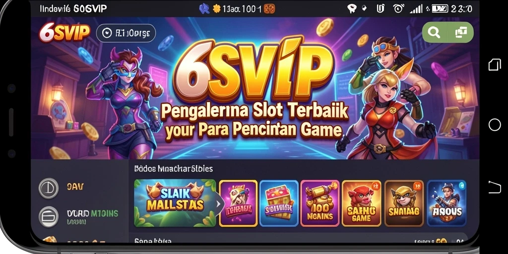 Tampilan gameplay slot yang menawan dan mendebarkan di 6SVIP.