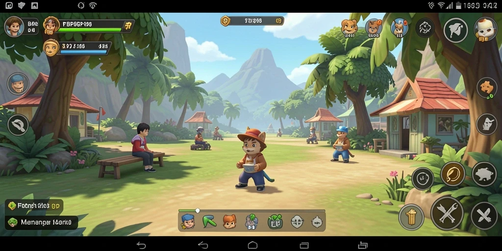 Screenshot menunjukkan gameplay yang ceria dan menarik dari FBRP88.