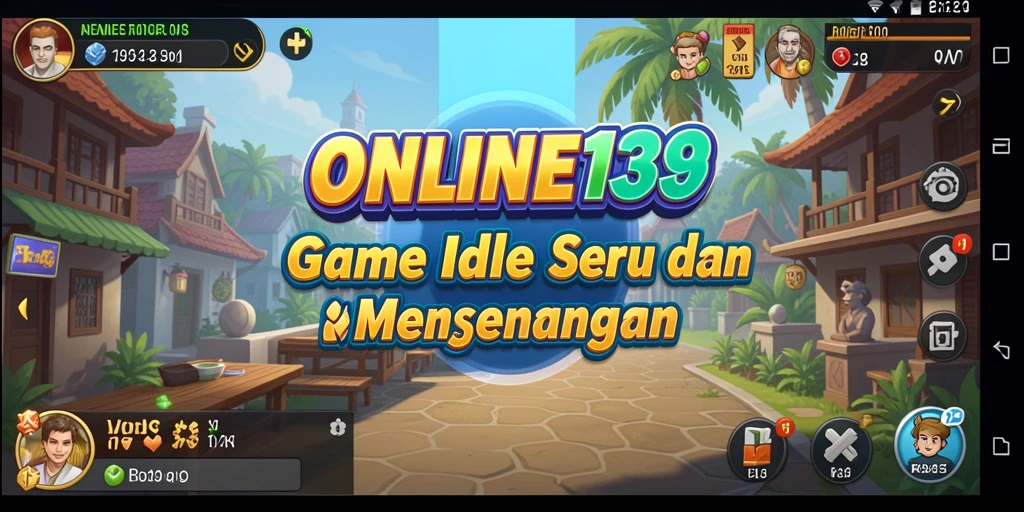 Screenshot gameplay menunjukkan karakter dan lingkungan yang menarik dalam ONLINE138.