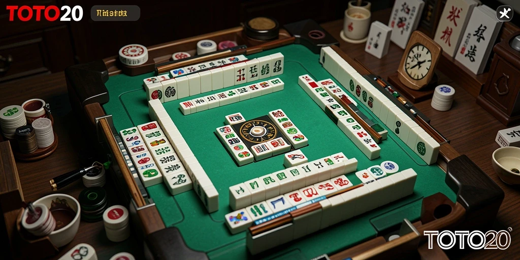 Screenshot TOTO20 menampilkan gameplay Mahjong yang seru dan menantang.