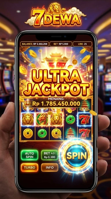 Tampilan antarmuka 7dewa yang sederhana dan intuitif.